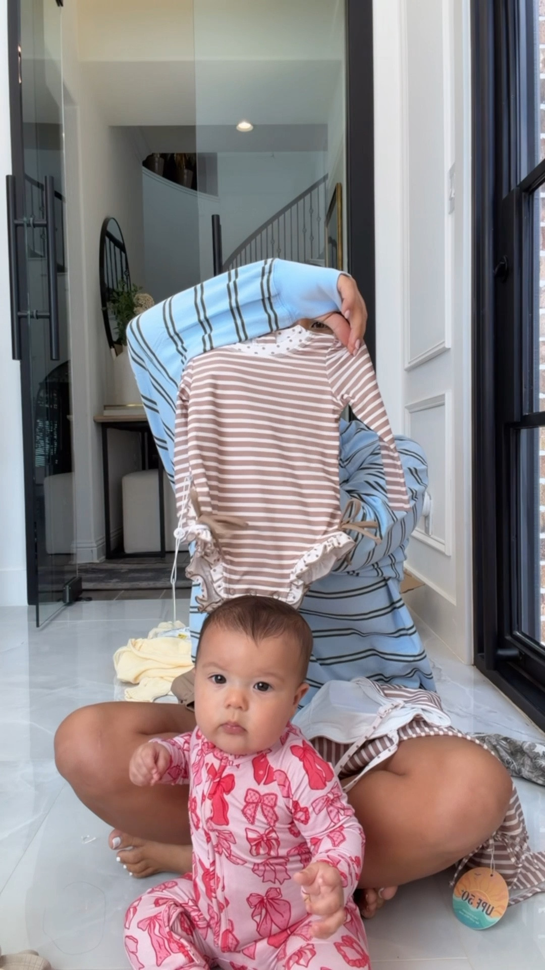 20% off code LINC20 until Sunday !! Matching family swimsuits!! Mommy and me- got linc and daddy matching too!! On sale!

Swimsuits 
Spring break 
Baby 
Girl mom 
Boy mom 
Family swimsuits 
Matching swimsuit 
Spring outfits 
Baby.  #ltkmomlife #ltktravel #ltkbaby

#LTKKids #LTKSaleAlert #LTKSpringSale