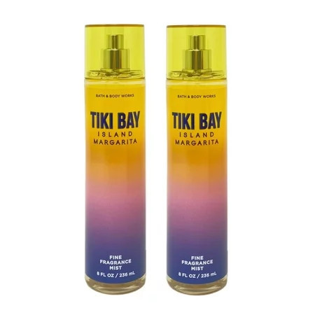 Bath and Body Works Tiki Bay Island Margarita 2 Pack Fine Fragrance Mist Bundle - 8 fl oz / 236 mL each | Walmart (US)