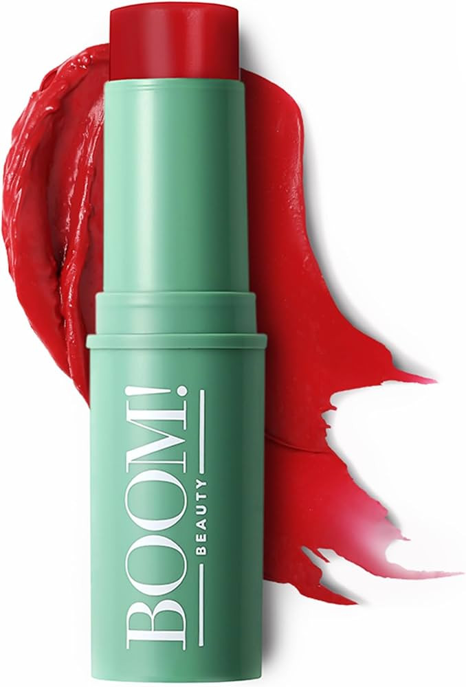 BOOM! by Cindy Joseph Boom Stick Parisian Red: 3-in-1 Cream Blush Stick for Eyes, Lips & Cheek, L... | Amazon (US)