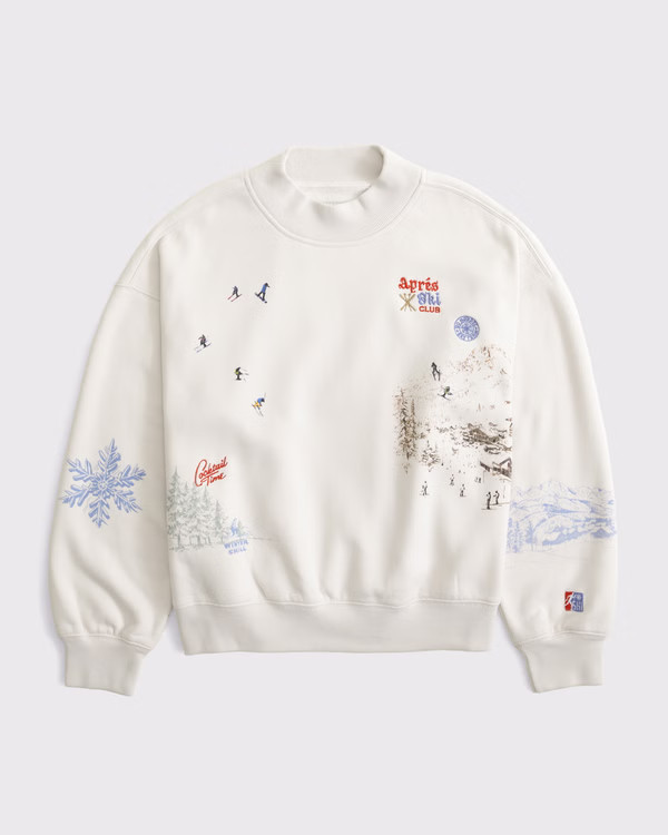 Sunday Mockneck Crew | Abercrombie & Fitch (US)