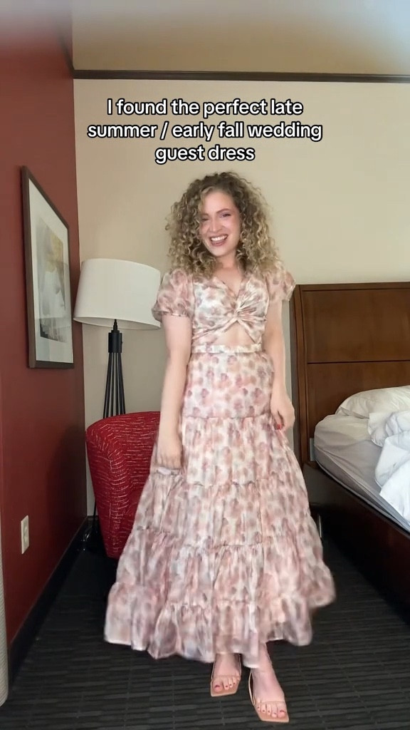 The perfect wedding guest dress🩵

#LTKSeasonal #LTKunder100 #LTKwedding
