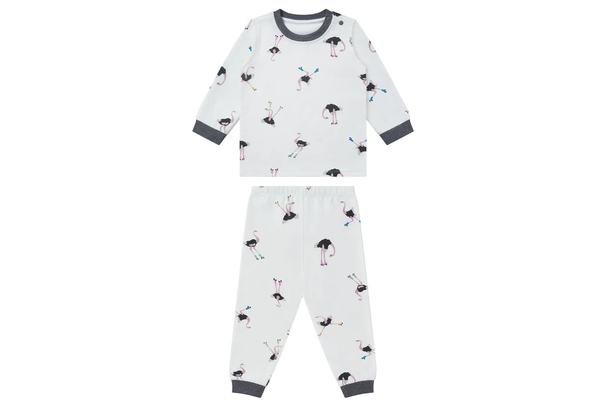 Two-Piece PJ Set (Organic Cotton) - Let’s Roll! | Nest Designs