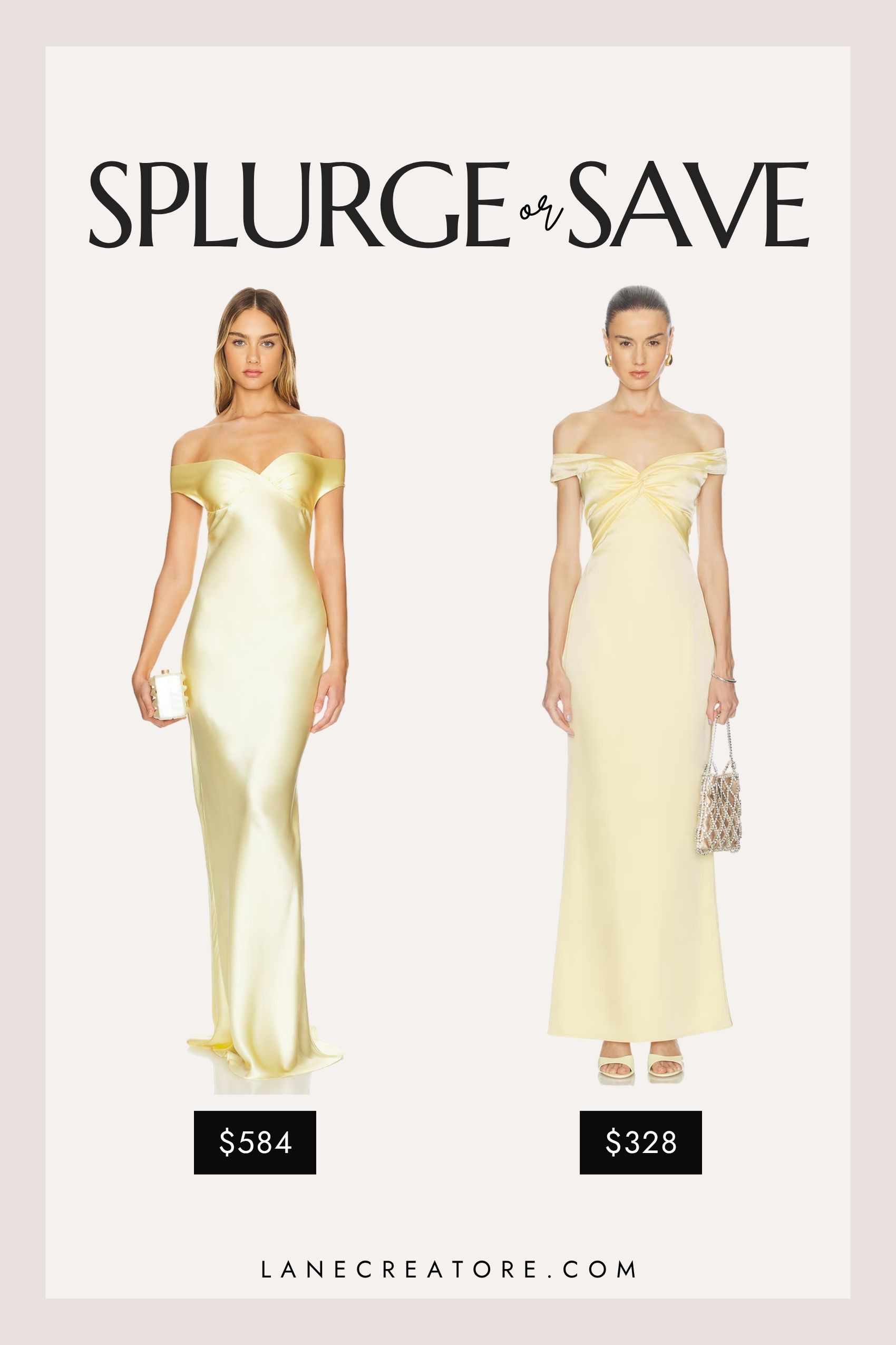 Natalie Rolt Yellow Satin Gown Dupe. Splurge or save? 💫

.
.
.

Tags: natalie rolt yellow dress dupe. natalie rolt bridget gown dupe. natalie rolt satin gown dupe. natalie rolt inspired dress. butter yellow satin dress. off shoulder satin gown. yellow maxi dress. formal yellow dress. wedding guest gown. elegant evening dress. bridesmaid dress. satin formal gown. 

 
