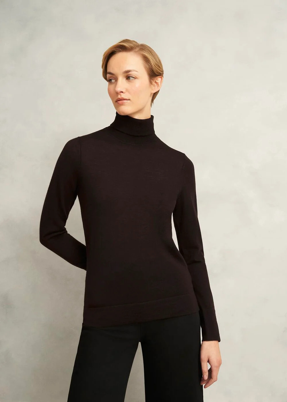 Lara Merino Rollneck Jumper | Hobbs UK | | Hobbs
