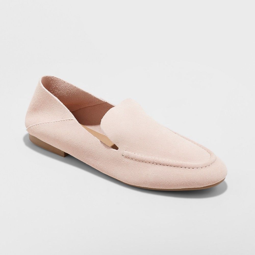 Women's Jisela Collapsible Back Loafers - A New Day Pink 5 | Target
