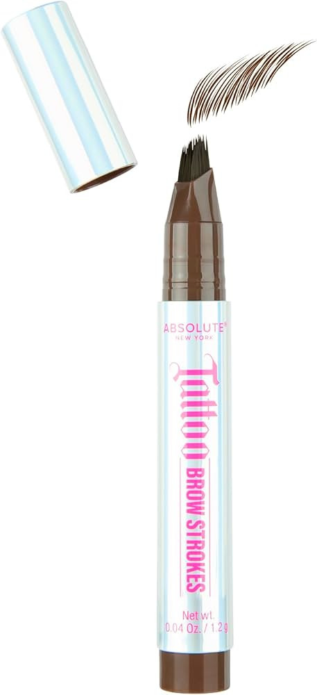Absolute New York Tattoo Brow Strokes, Natural Mirco Bladed Effect, Define and Perfect Brows (MEB... | Amazon (US)