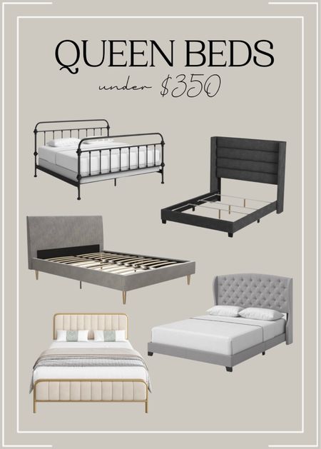 Queen Bed Frames under $350!

Bed frames, bedroom furniture, way day, Wayfair sale

#LTKhome #LTKsalealert