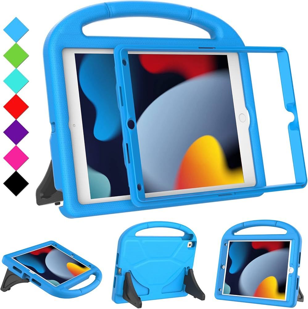 iPad 10.2 & 10.5 Case for Kids, iPad 9th/8th/7th Generation 10.2" 2021 2020 2019 Case with Screen... | Amazon (US)