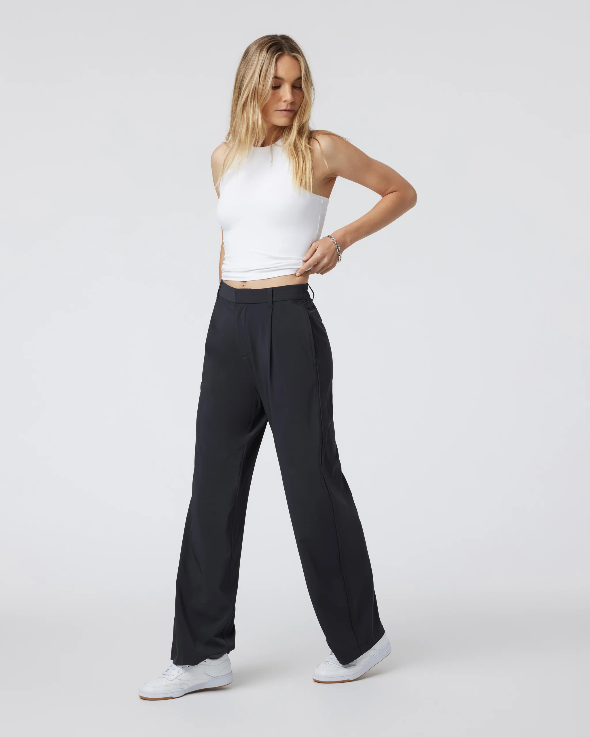 Villa Trouser | Women's Black Tailored Pants | Vuori | Vuori Clothing (US & Canada)