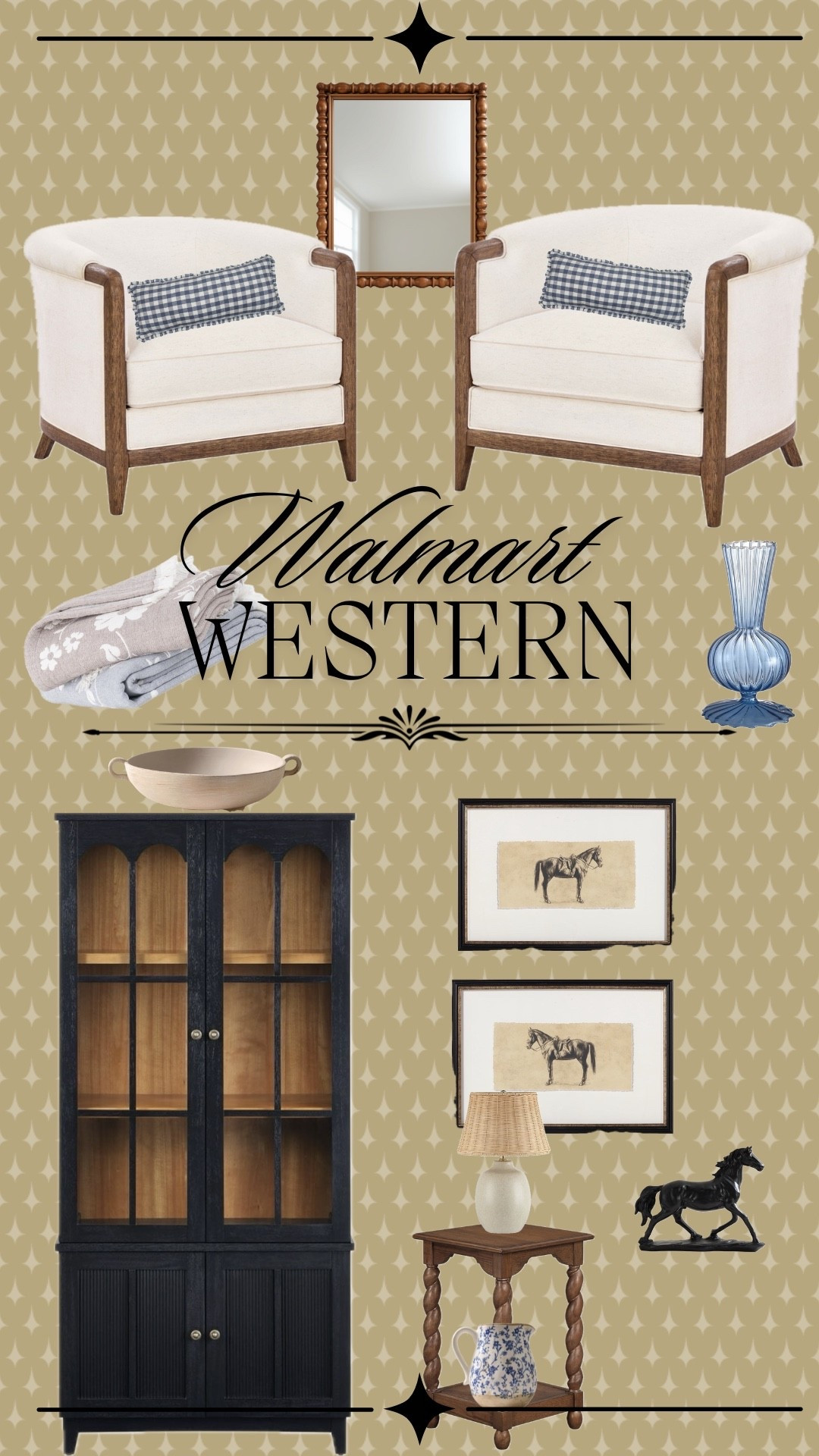 I’m watching Dutton Ranch and all I want to do is change my whole theme for my house to vintage western 🐎 luckily I can and it won’t even break the bank😍

#LTKSeasonal #LTKSaleAlert #LTKHome