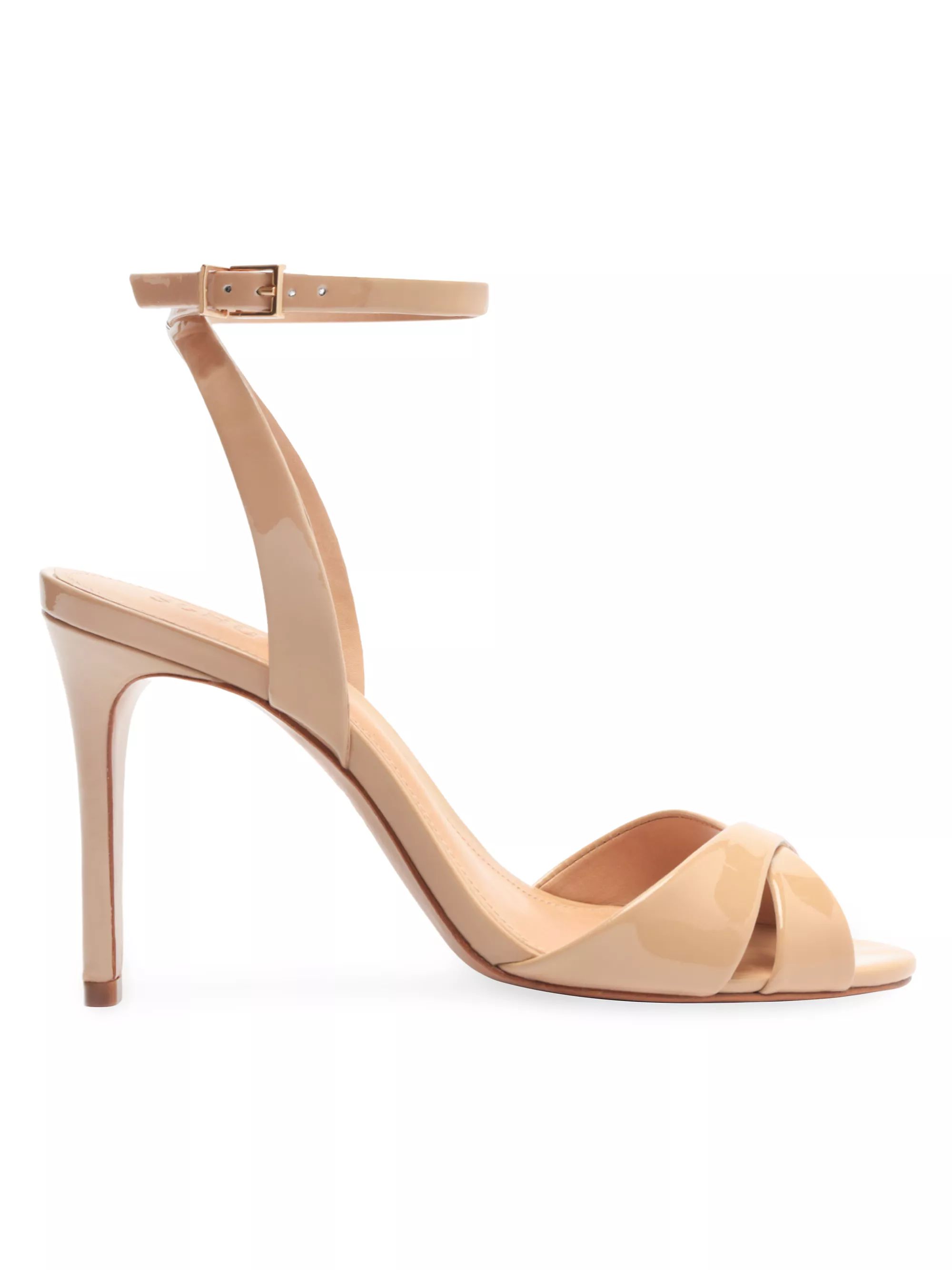 Hilda 100MM Patent Leather Sandals | Saks Fifth Avenue