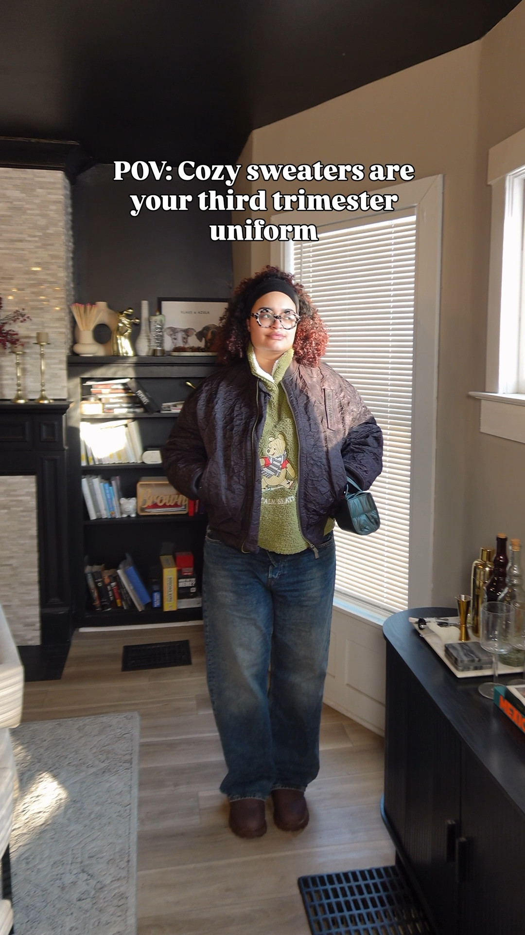 Cozy sweaters for the rest of this pregnancy 🤭 styling the bump with comfort in mind bc it’s been too cold to do anything else. Third trimester 

#LTKTall #LTKSaleAlert #LTKBump