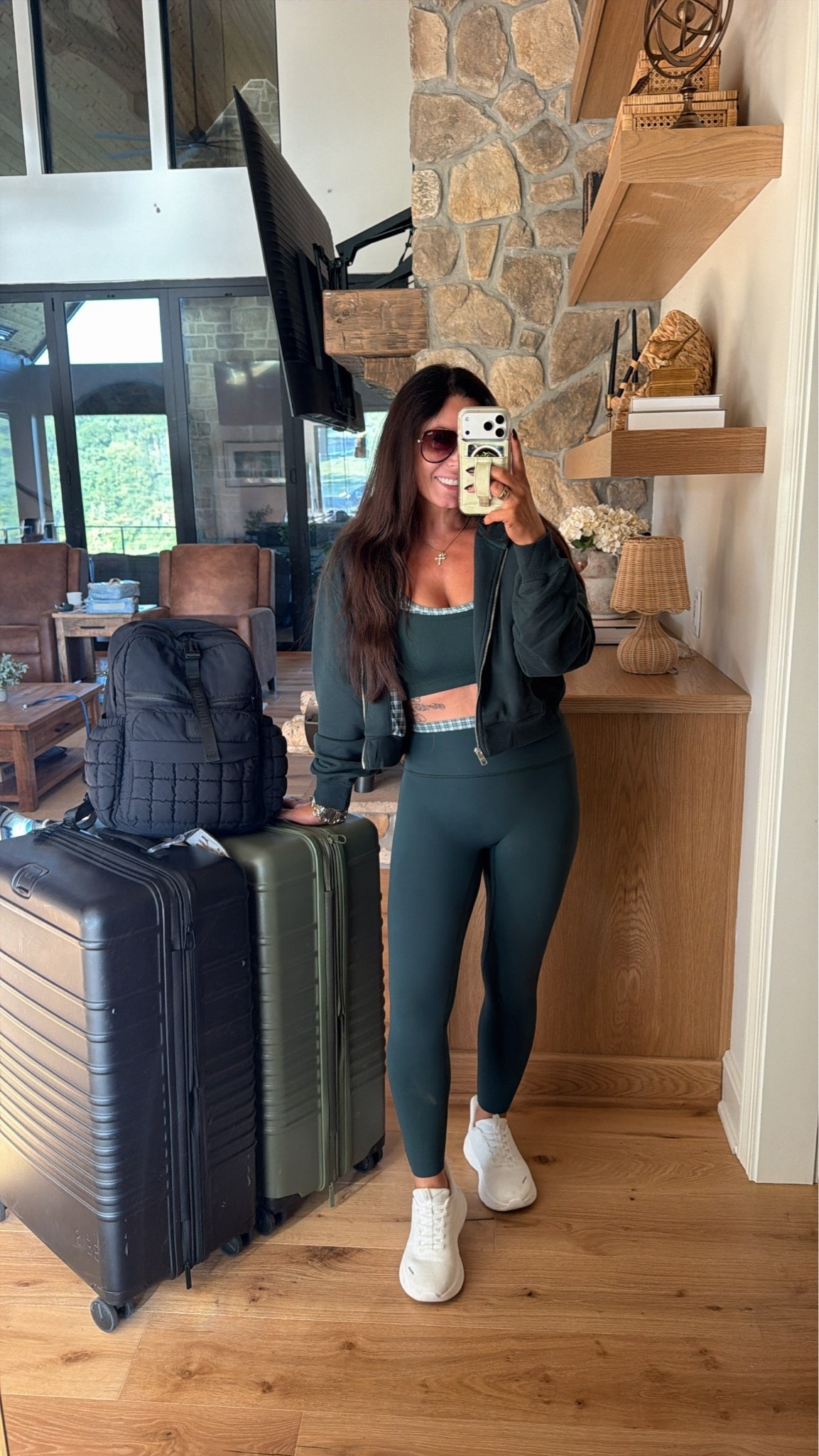 LTK Con bound ✈️💚 Traveling in comfort and style in this adorable matching set with my two BÉIS suitcases packed and ready to go! The perfect comfy-chic airport look for a busy travel day. Let the fun begin!
#TravelStyle #AirportOutfit #BeisTravel #ComfyChic #TravelLook #StyleByNinaRenee

#LTKCon