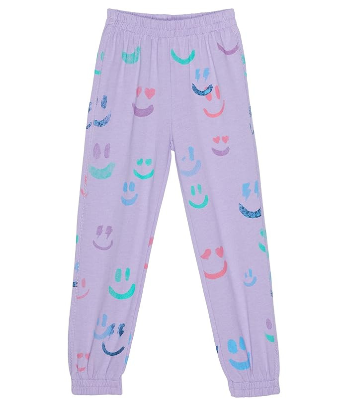 Chaser Kids Smiley Daze Vintage Fleece Sweatpants (Toddler/Little Kids) | Zappos