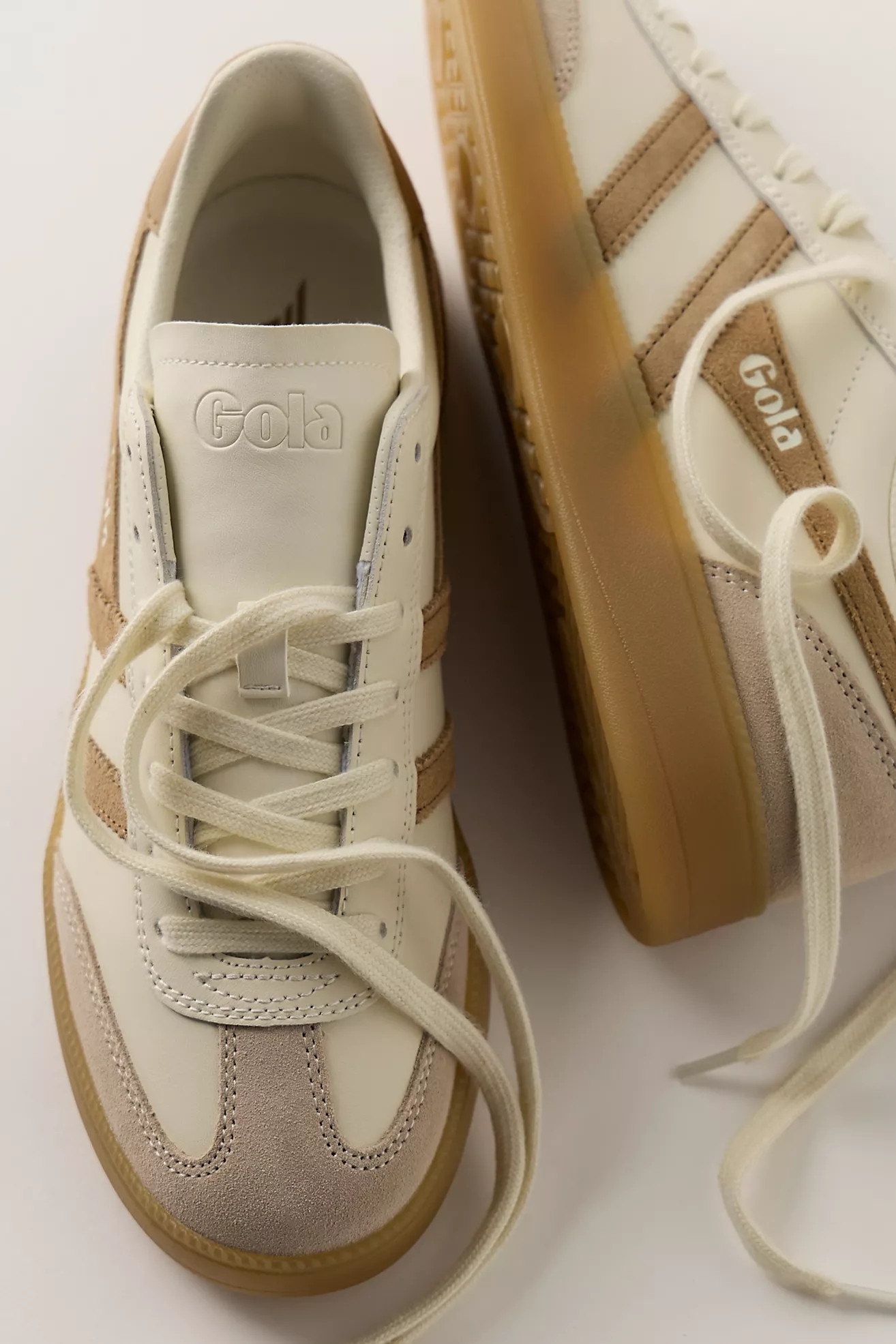 Gola Viper Leather Sneakers | Free People (Global - UK&FR Excluded)