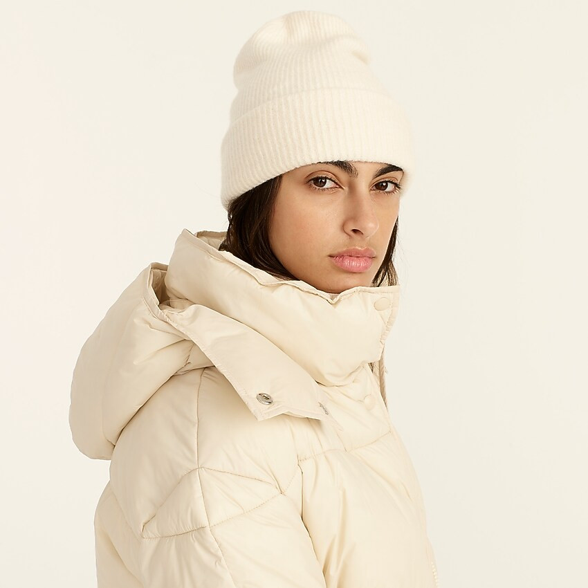 Ribbed beanie in supersoft yarn | J. Crew US