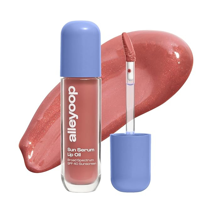 ALLEYOOP Sun Serum Lip Oil SPF 40 – Tinted Lip Oil with SPF, Hydrating Tinted Lip-Moisturizer f... | Amazon (US)