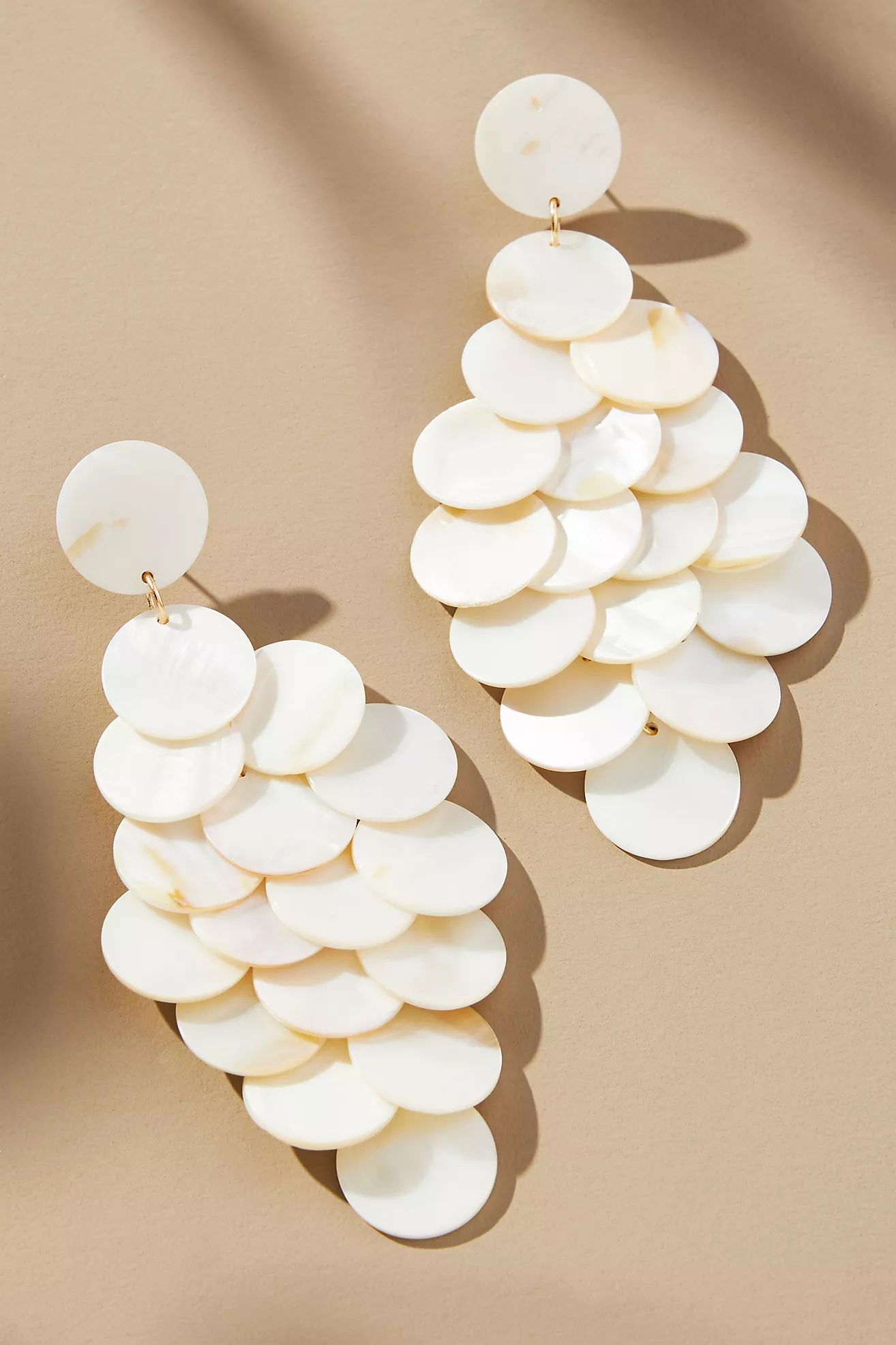 Layered Shell Earrings | Anthropologie (US)