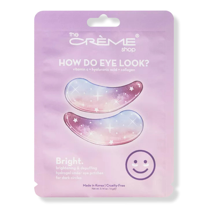 How Do Eye Look? Bright Galaxy Vegan Hydrogel Under Eye Patches | Ulta