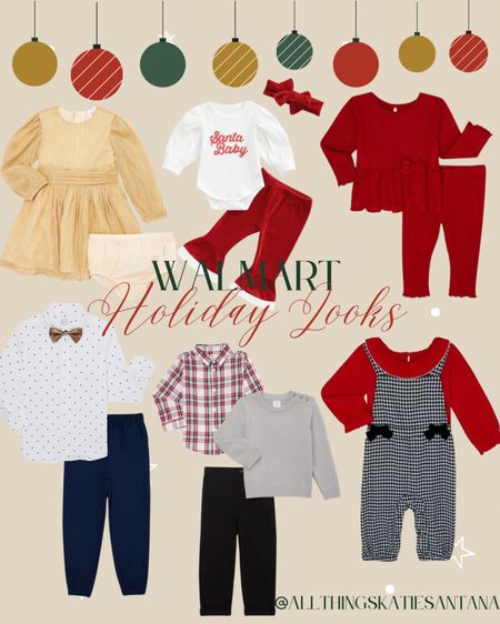 I Partnered with @Walmartfashion to share some Festive looks for your little ones this Holiday Season @walmart has everyone cover. 

This outfits are available from baby to toddler.

#walmartpartner #walmartfashion 

#LTKSeasonal #LTKkids #LTKHoliday
