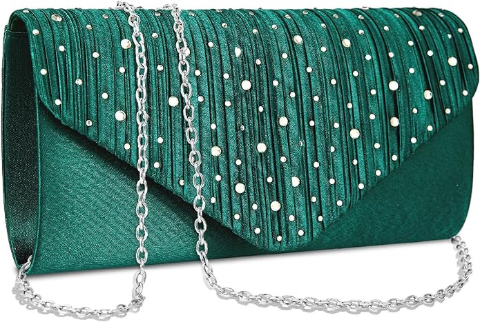 BBjinronjy Clutch Purses for Women Evening Bag Formal Rhinestone Handbags for Wedding Party Cockt... | Amazon (US)
