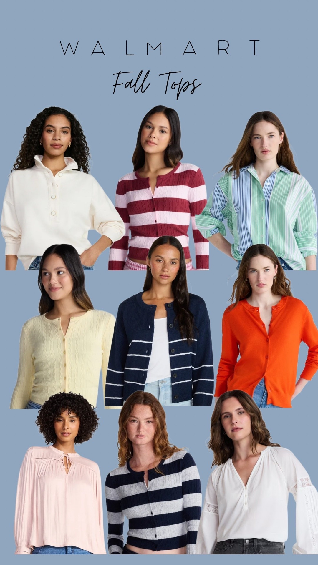 Walmart Fall Tops


Affordable women’s fashion. Trending women’s tops for less.

#LTKmomlife #LTKSeasonal #LTKSaleAlert