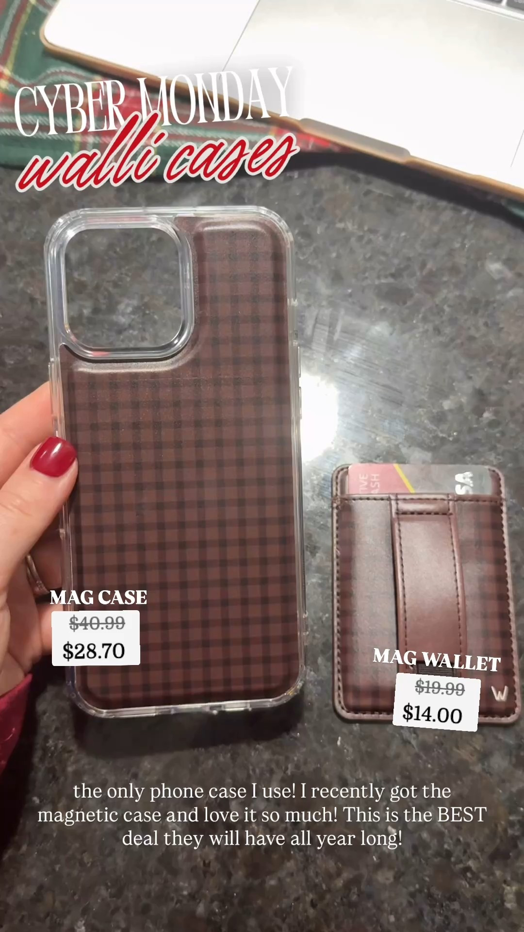 Walli phone case biggest sale of the year! 

#LTKSaleAlert #LTKGiftGuide #LTKCyberWeek