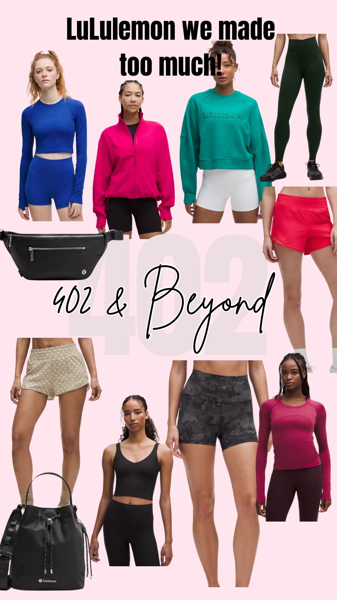 Lululemon we made too much! 

#LTKActive #LTKSaleAlert