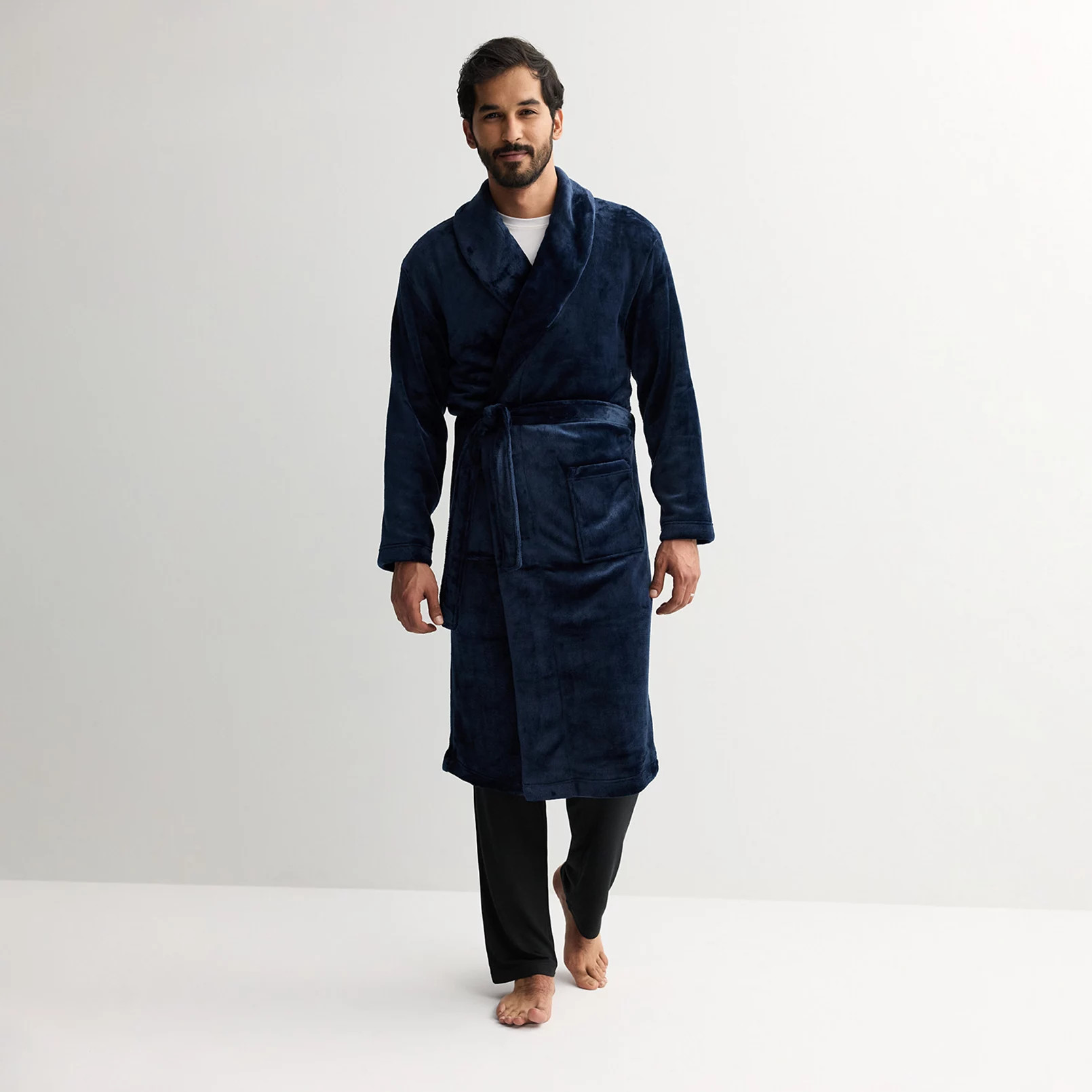 Men's Sonoma Goods For Life® Plush Robe | Kohl's