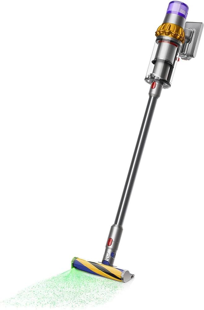 Dyson V15 Detect Cordless Vacuum Cleaner, Yellow/Nickel | Amazon (US)