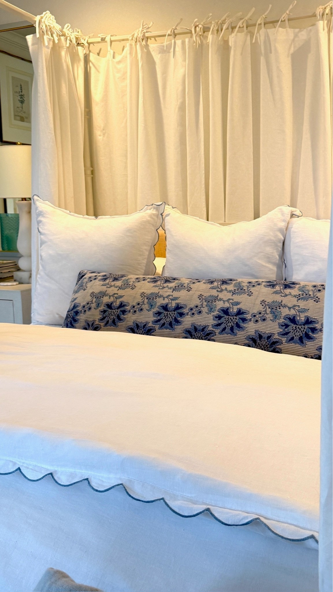 I was so surprised to see my special duvet cover available for the Anniversary sale! I bought mine at a different retailer but it’s one of my favorite parts of my bedroom! The scalloped detail is so cute 🤍✨

#LTKSaleAlert #LTKHome #LTKselfcare