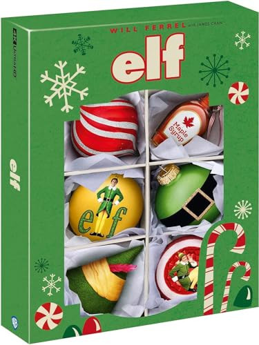 Elf 20th Anniversary Ultimate Collector's Edition with Steelbook [4K Ultra HD] [2003] [Blu-ray] | Amazon (US)