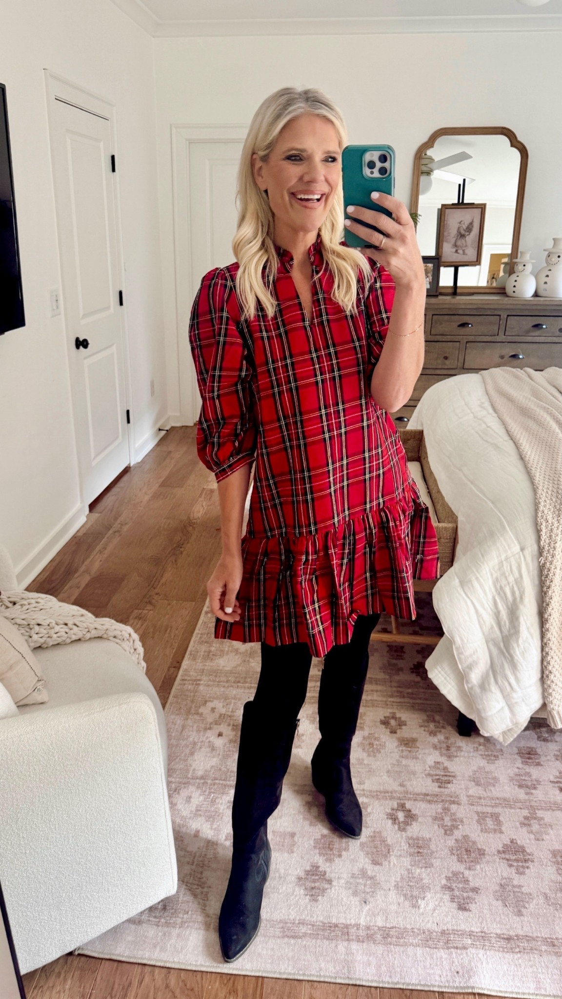 The perfect dress for anything holiday! Love this so much!!🎄

#LTKHoliday #LTKSeasonal #LTKootd