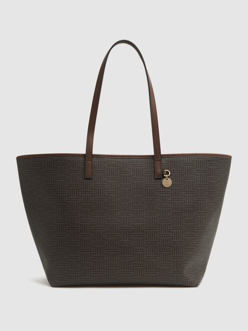 Bloom Logo Tote Bag | Reiss UK