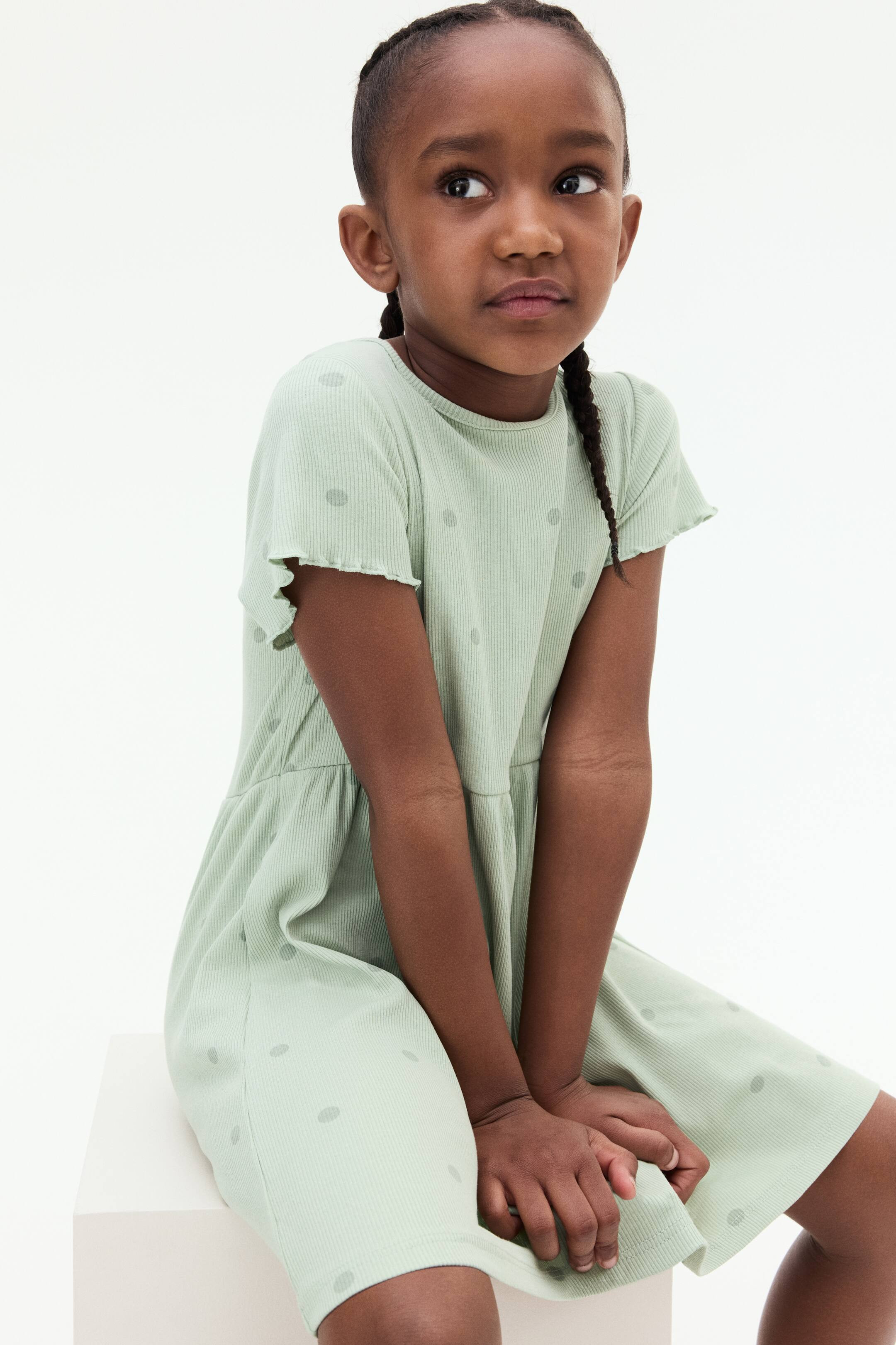 Ribbed Jersey Dress | H&M (US + CA)