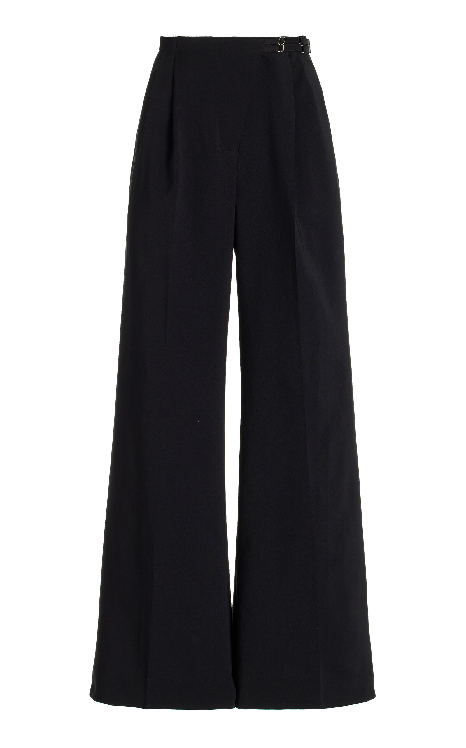 Wrap Satin Wide-Leg Pants | Moda Operandi (Global)