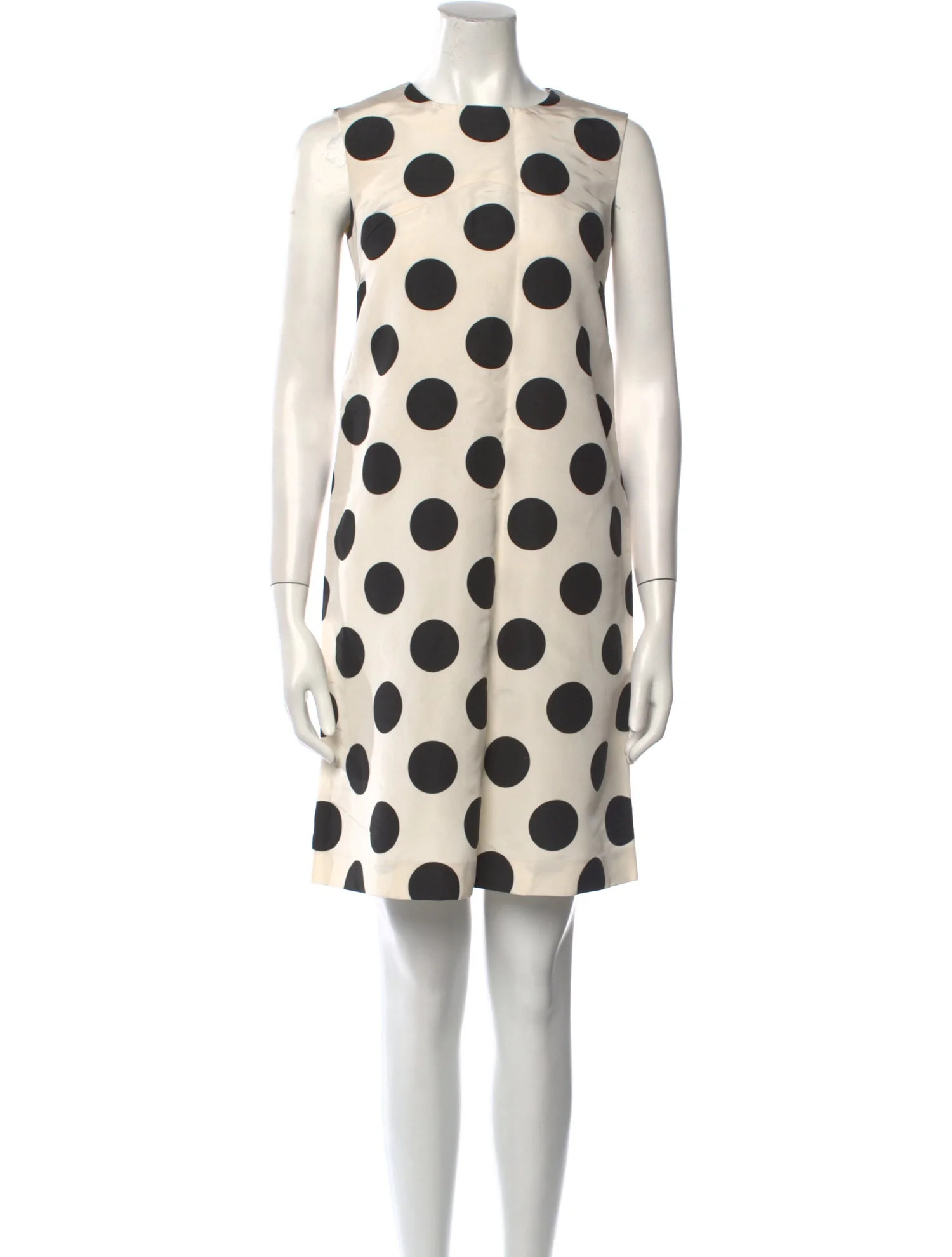 Polka Dot Print Mini Dress | The RealReal