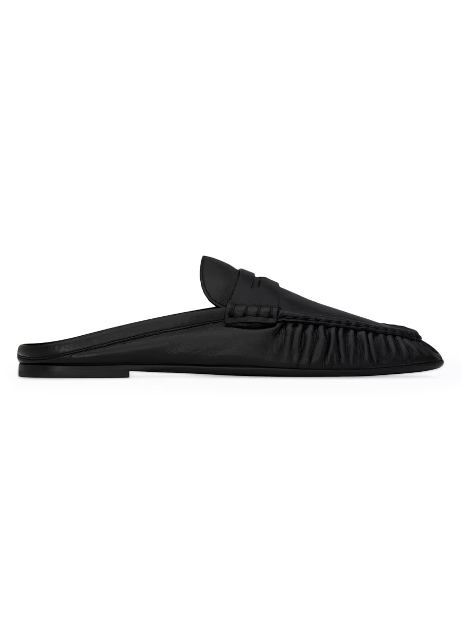 Le Loafer Penny Mules in Smooth Leather | Saks Fifth Avenue