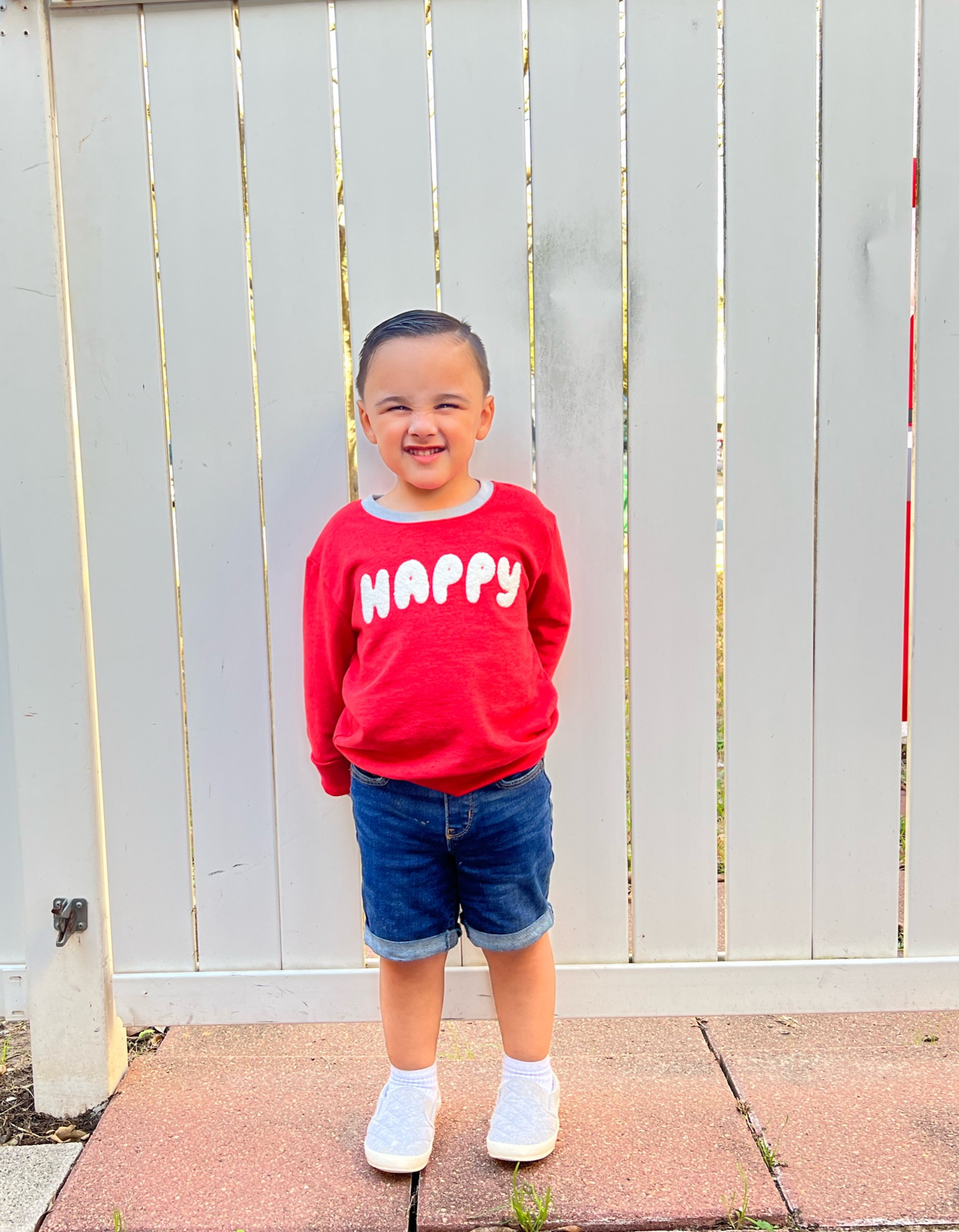 Valentine’s Day shirts from Target
It has hearts on the elbows 




Toddler
Valentines Day
Seasonal Outfits 
Toddler Outfits 

#LTKkids #LTKfamily #LTKSeasonal