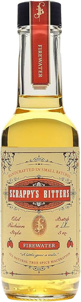 Amazon.com : Scrappy's Bitters - Firewater, 5 oz - Organic Ingredients, Finest Herbs & Zests, No ... | Amazon (US)