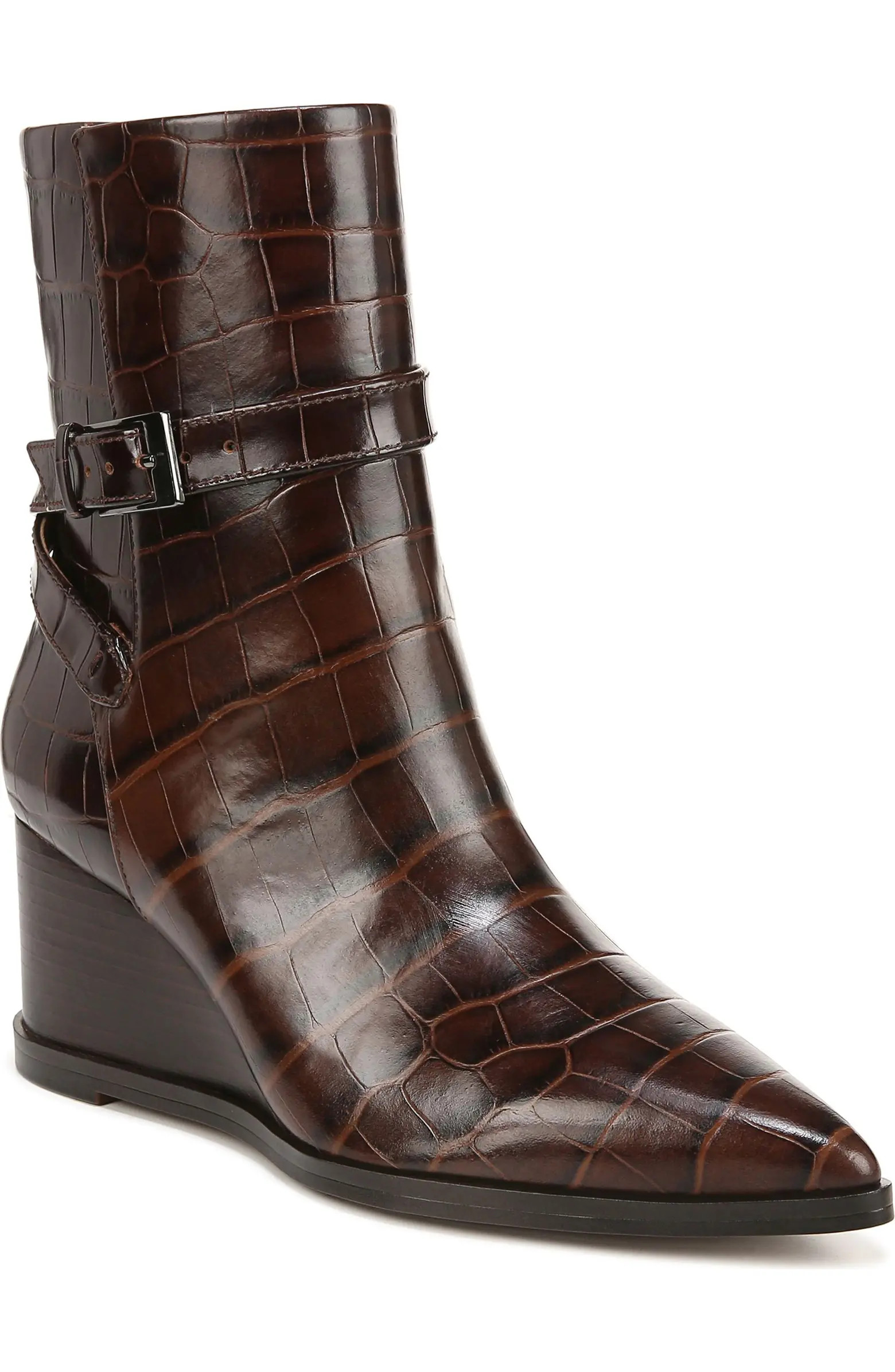 Emina Pointed Toe Wedge Bootie (Women) | Nordstrom Rack