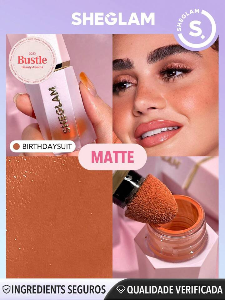 SHEGLAM TERNO DE ANIVERSÁRIO - Blush Líquido Bloom Color | SHEIN