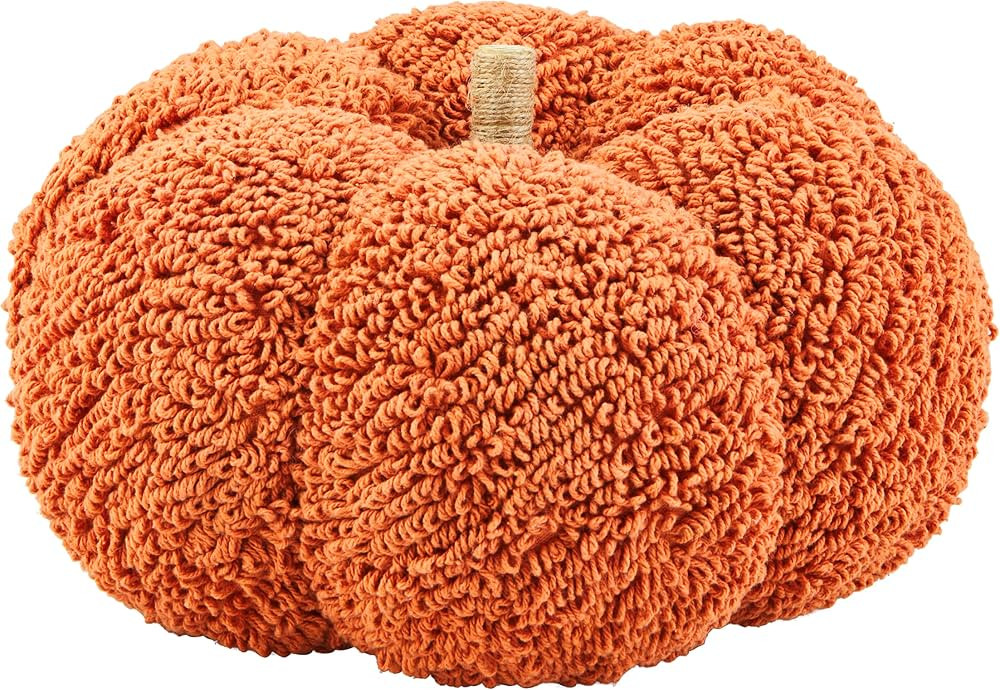 Mud Pie Tufting Pumpkin Sitter, Medium, 8" X 9" | Amazon (US)