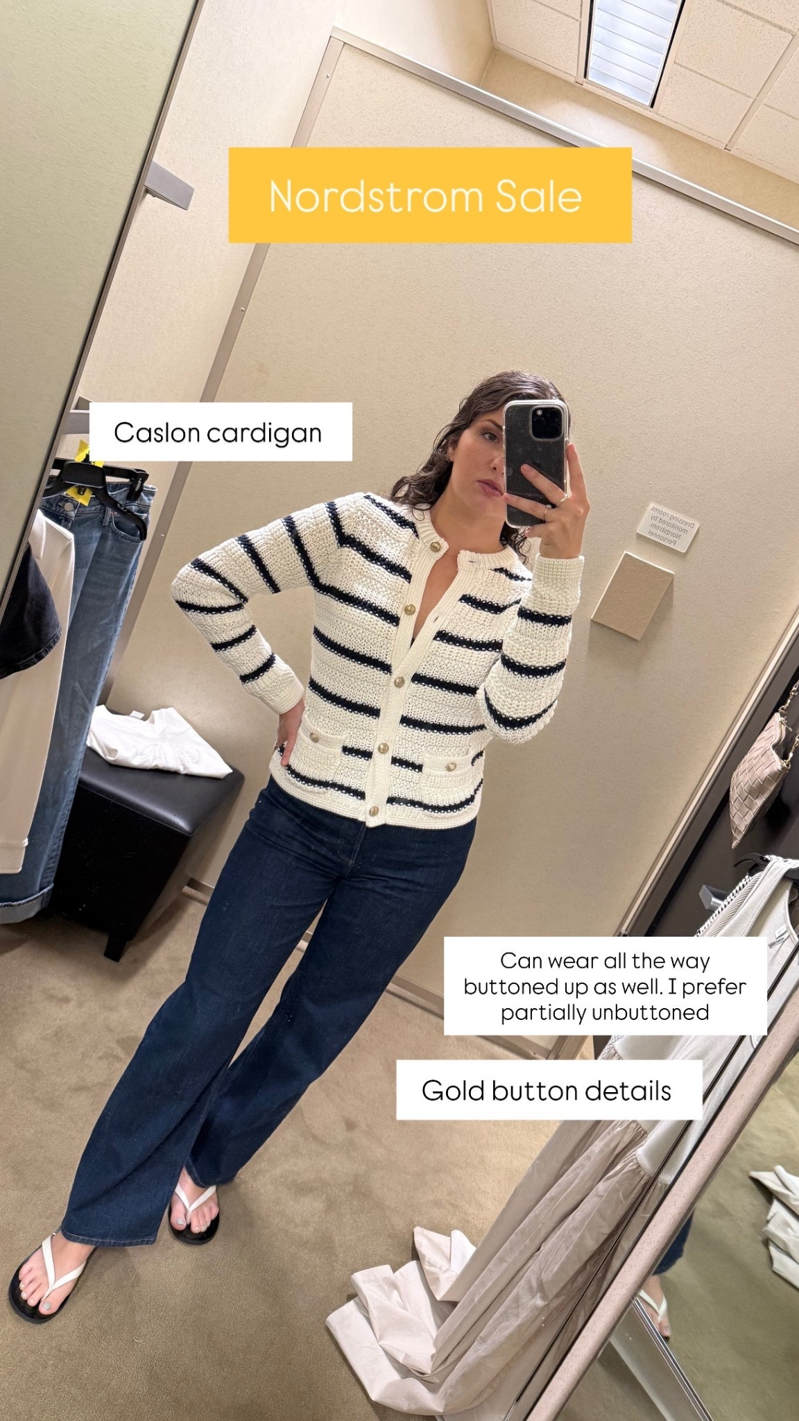 Nordstrom sale finds - Caslon cardigan. Wearing a size small. Would size up for a more oversized fit 

#LTKStyleTip #LTKFindsUnder100 #LTKSaleAlert