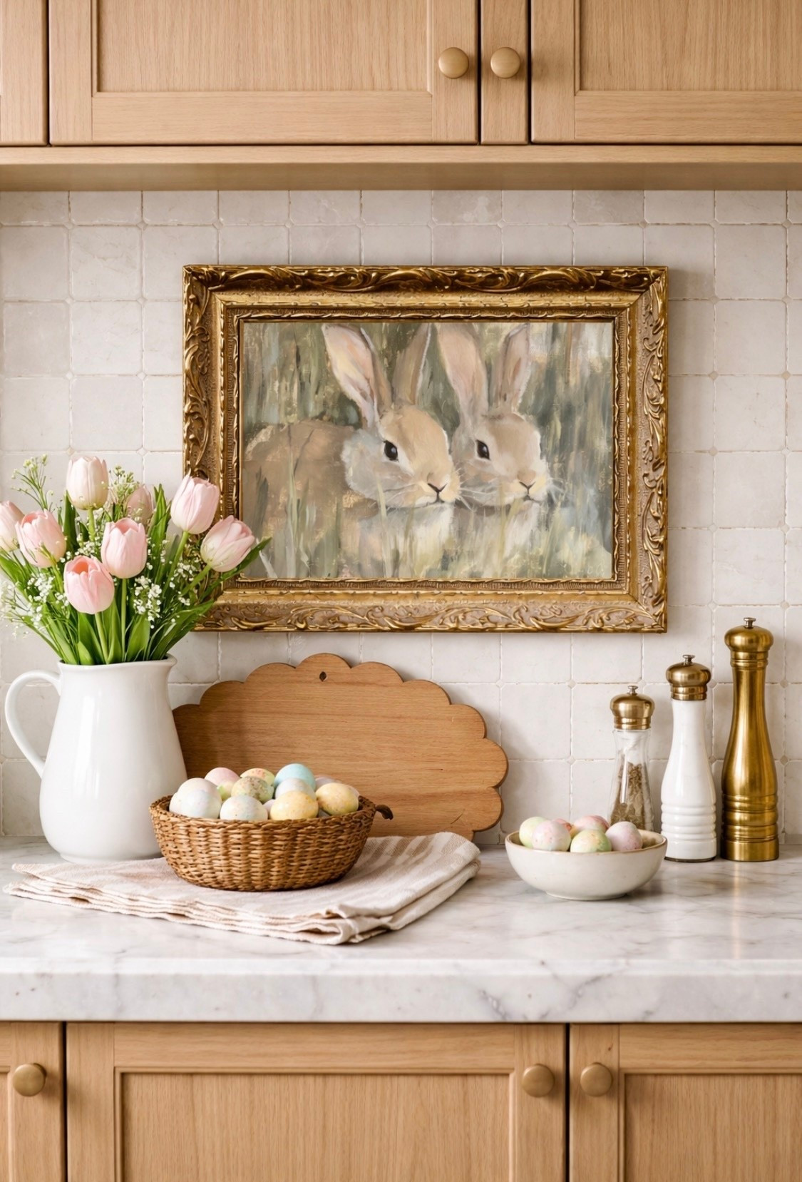 Easter decor, kitchen Easter decor 