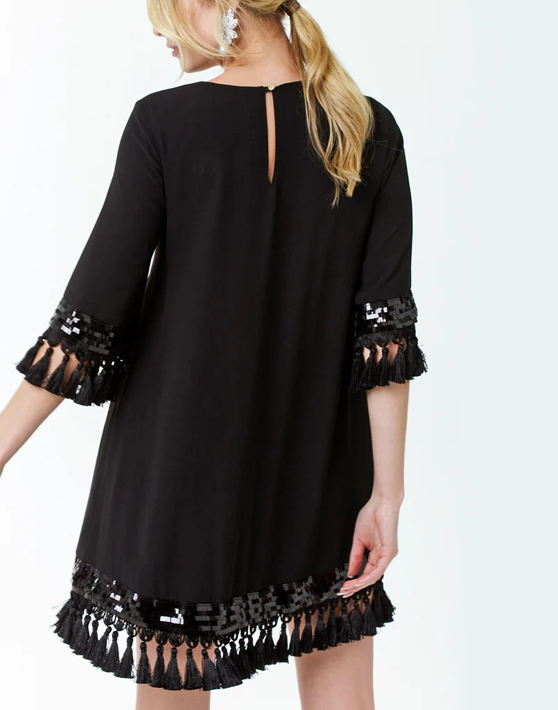 Shimmy Shimmy Tassel Dress | Mestiza New York