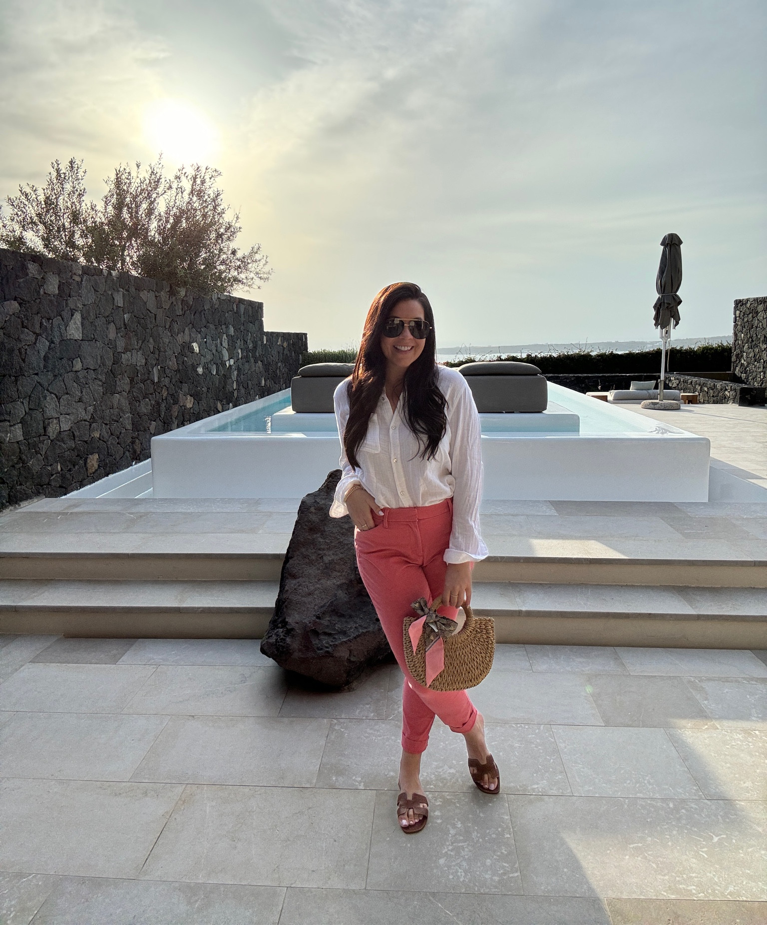 Santorini evenings!! 

#greece #greeceoutfit #santorini #travel 

#LTKstyletip #LTKSeasonal #LTKtravel