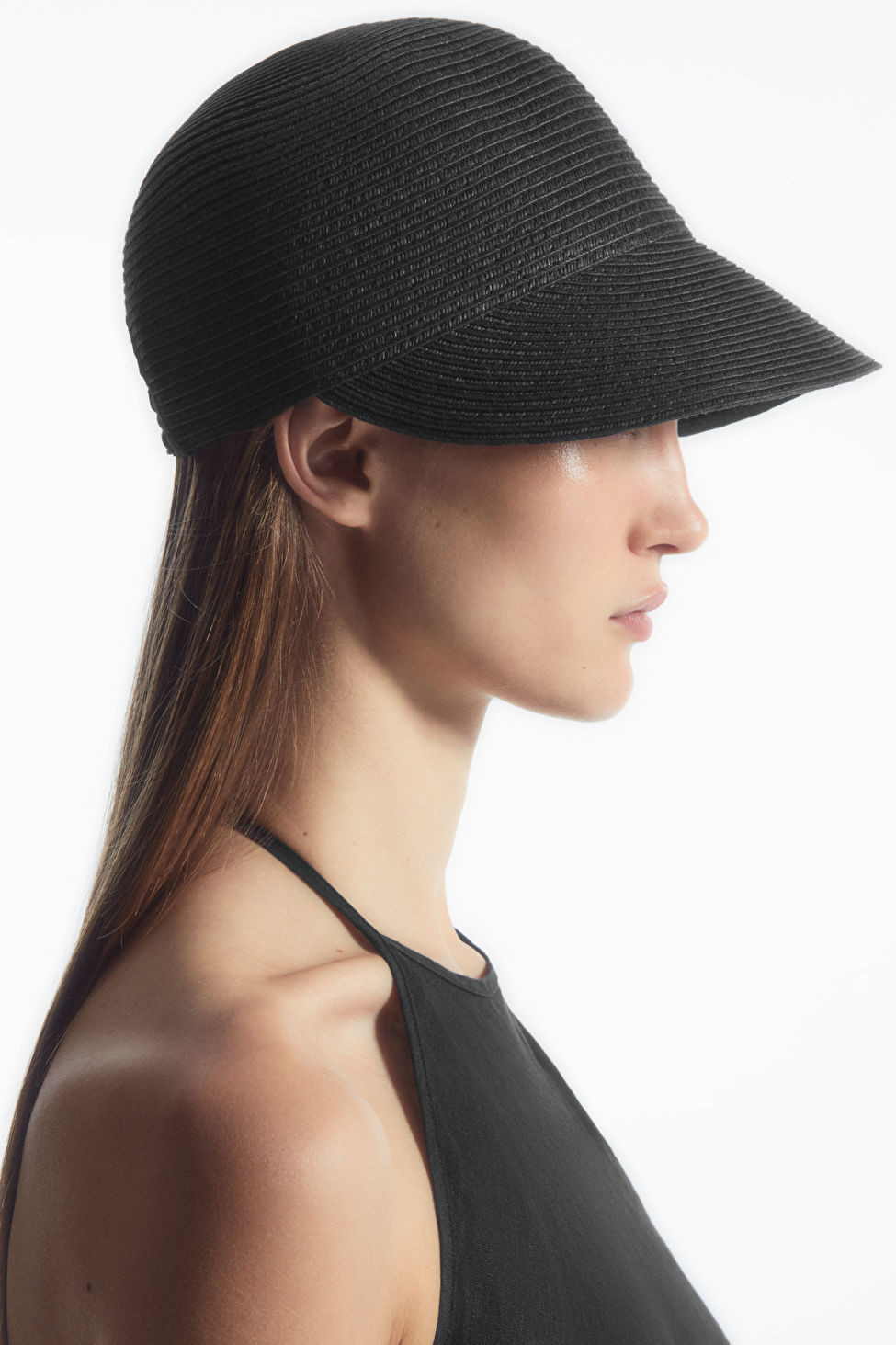 WOVEN STRAW BASEBALL CAP | COS UK
