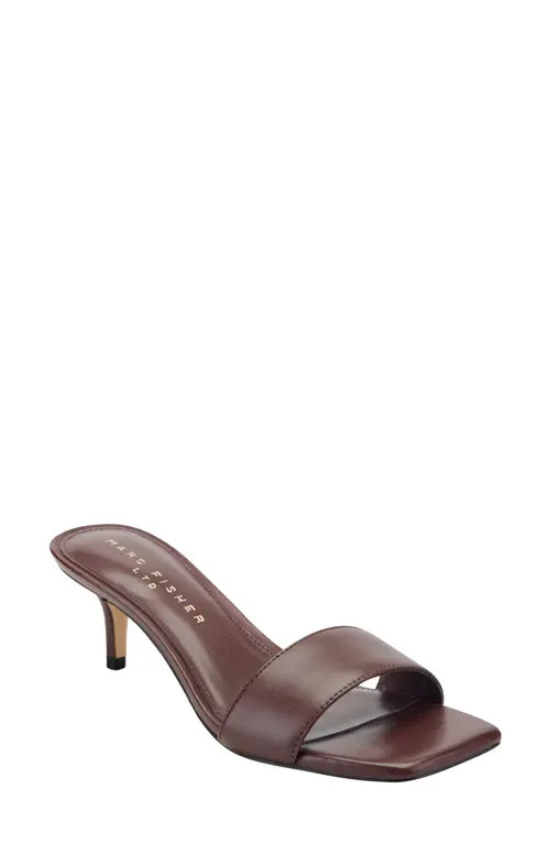 Marc Fisher LTD Sidnee Sandal in Dark Red at Nordstrom, Size 8 | Nordstrom