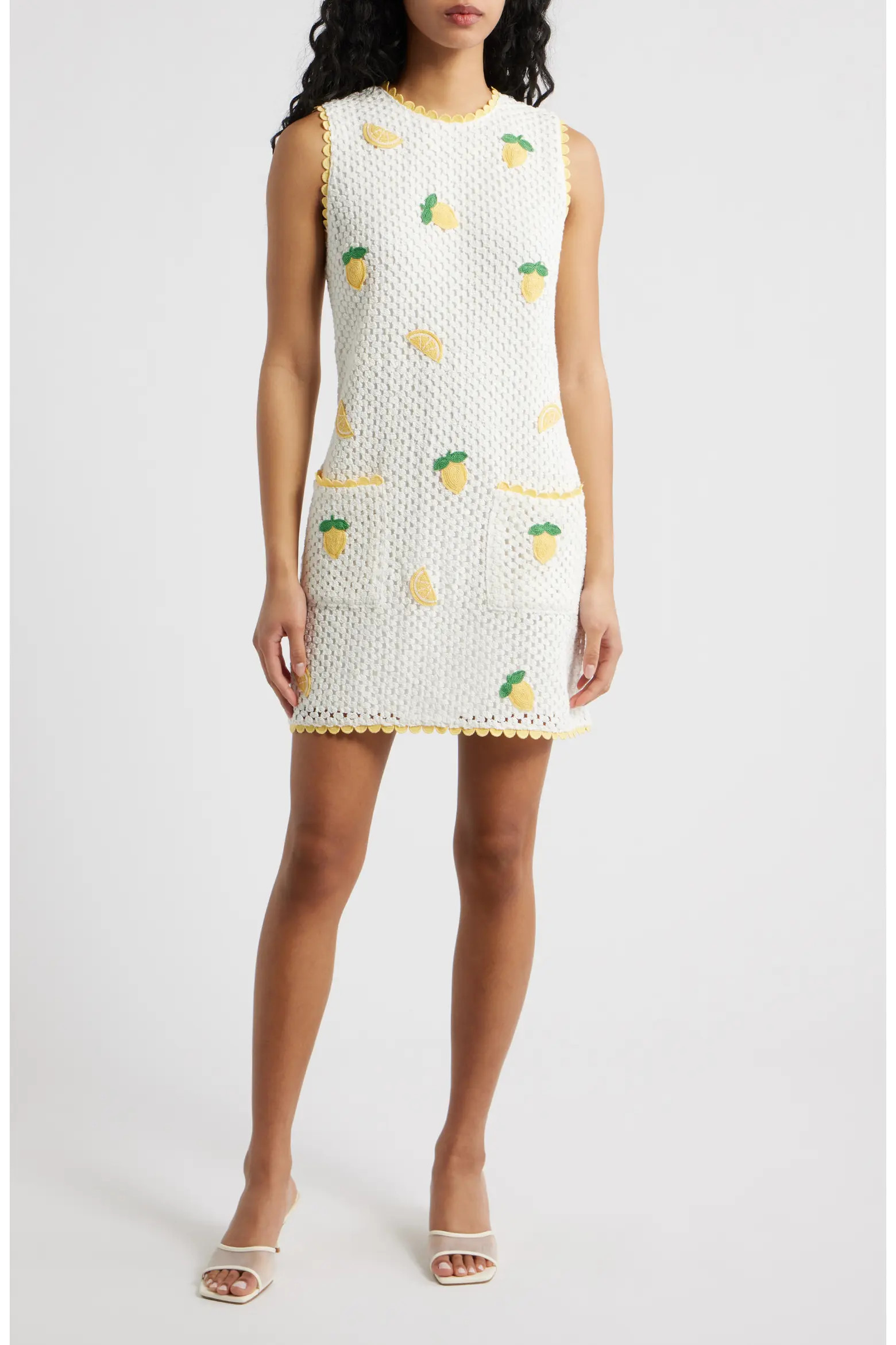 Wynn Sleeveless Crochet Minidress (Women) | Nordstrom | Nordstrom
